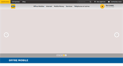 Desktop Screenshot of mtn.bj