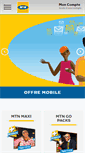 Mobile Screenshot of mtn.bj