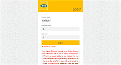 Desktop Screenshot of eselfcare.mtn.com.gh