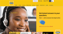 Desktop Screenshot of mtn.com.gh